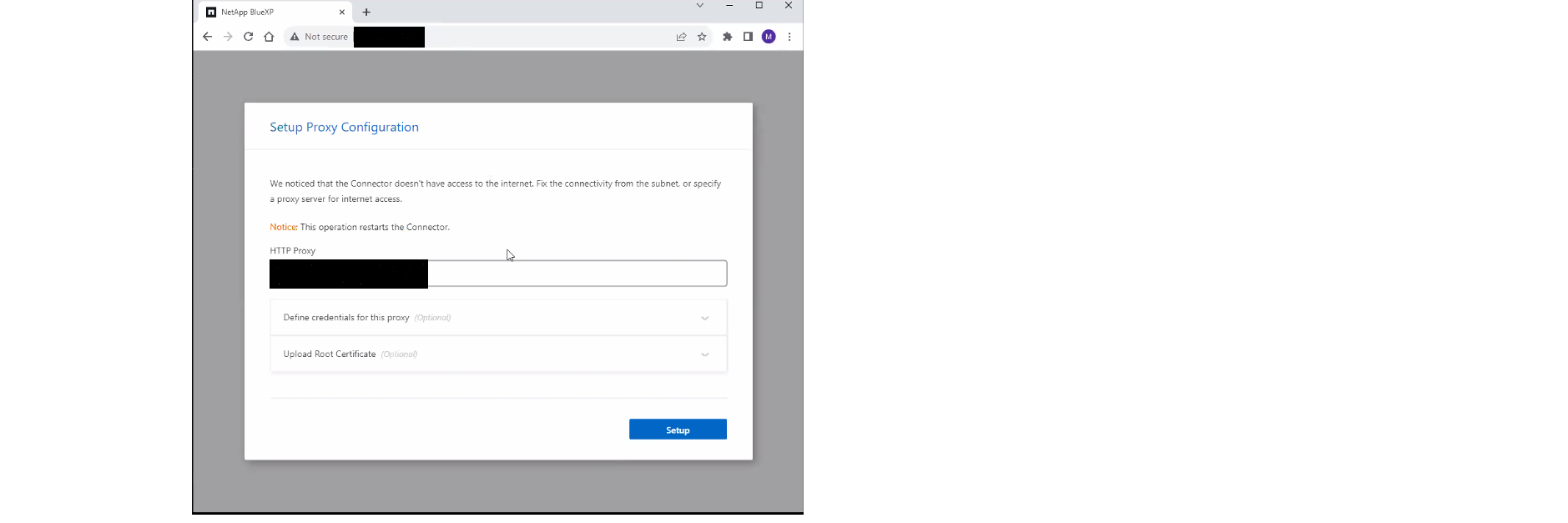 プロキシの削除後にコネクタが非アクティブになります プロキシの削除後にコネクタが非アクティブになります