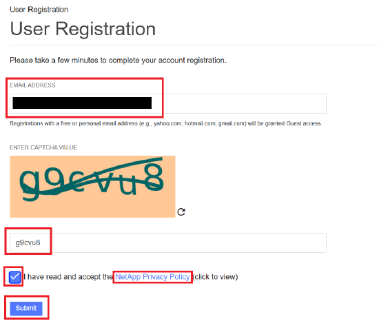 Netapp Account ゲストユーザとしてNetApp Support Siteアカウントを登録する方法 - NetApp